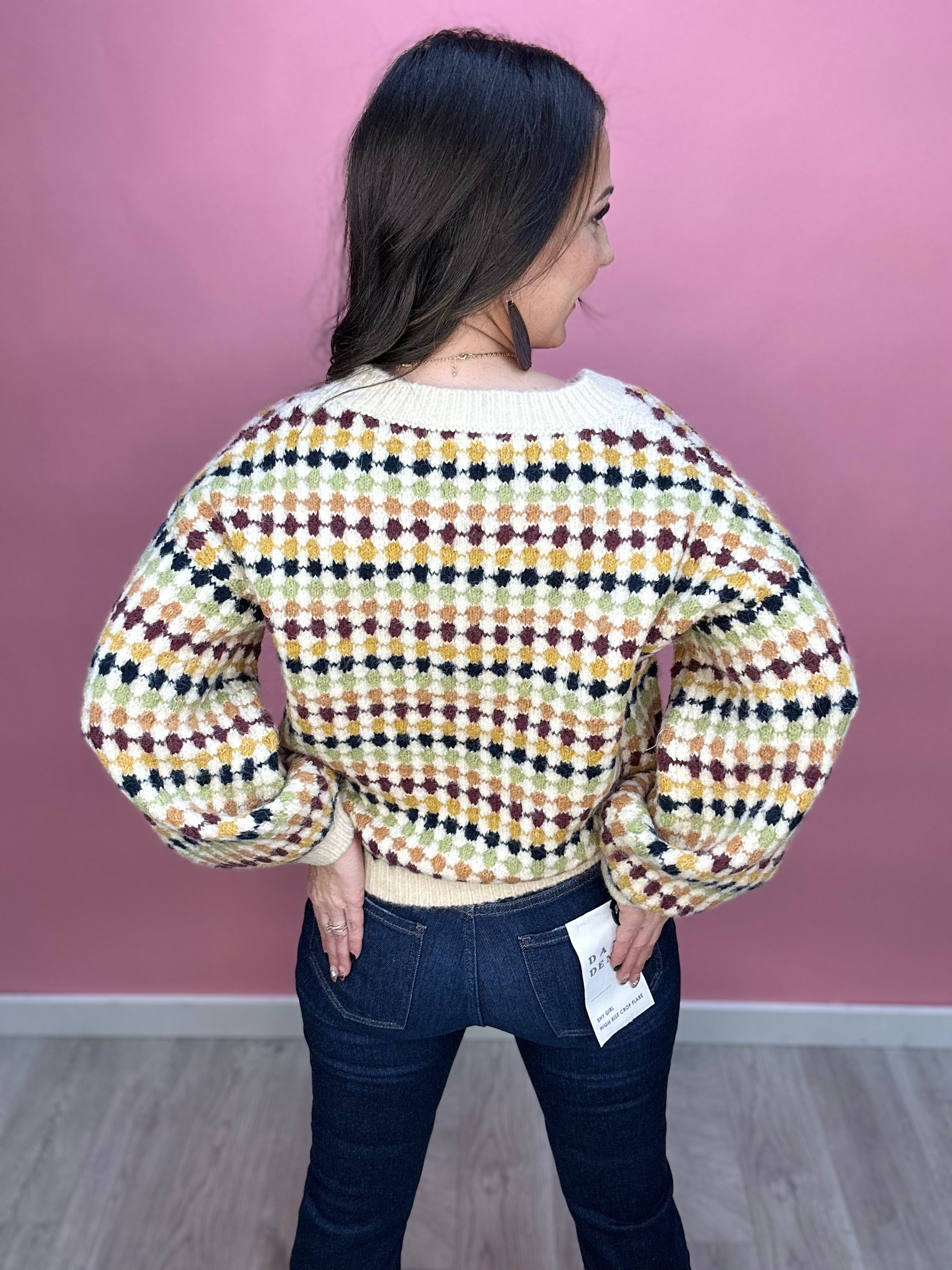 Eden Multicolor Knit Sweater