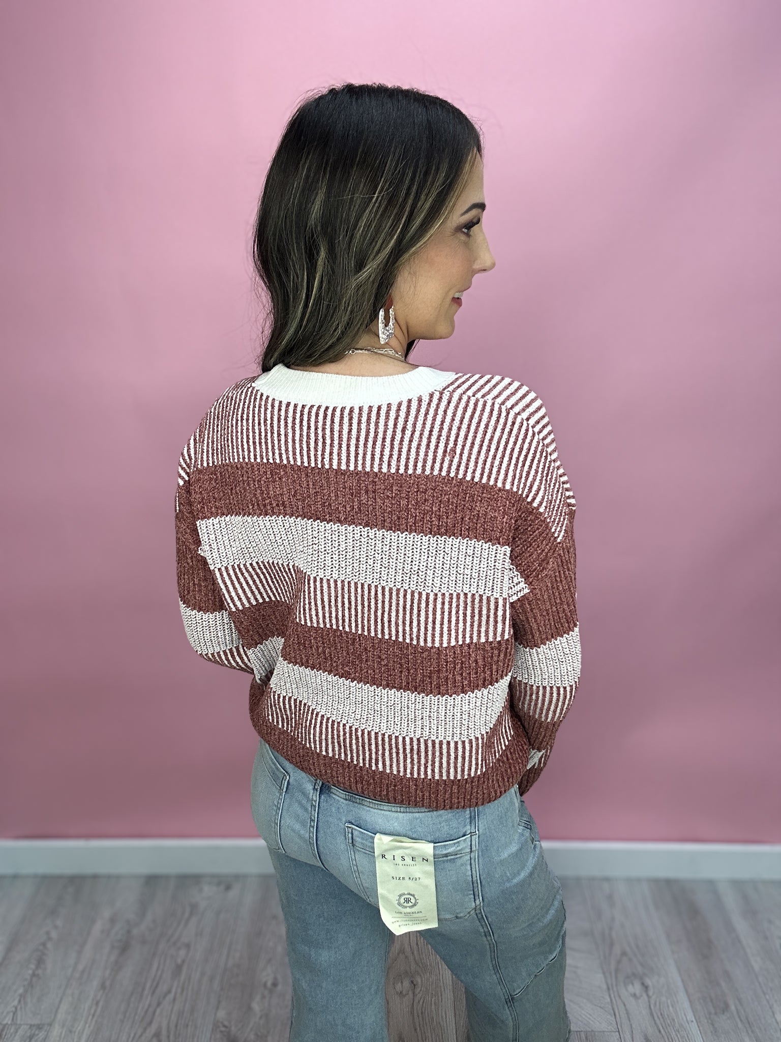 Nancy Multi Stripe Sweater