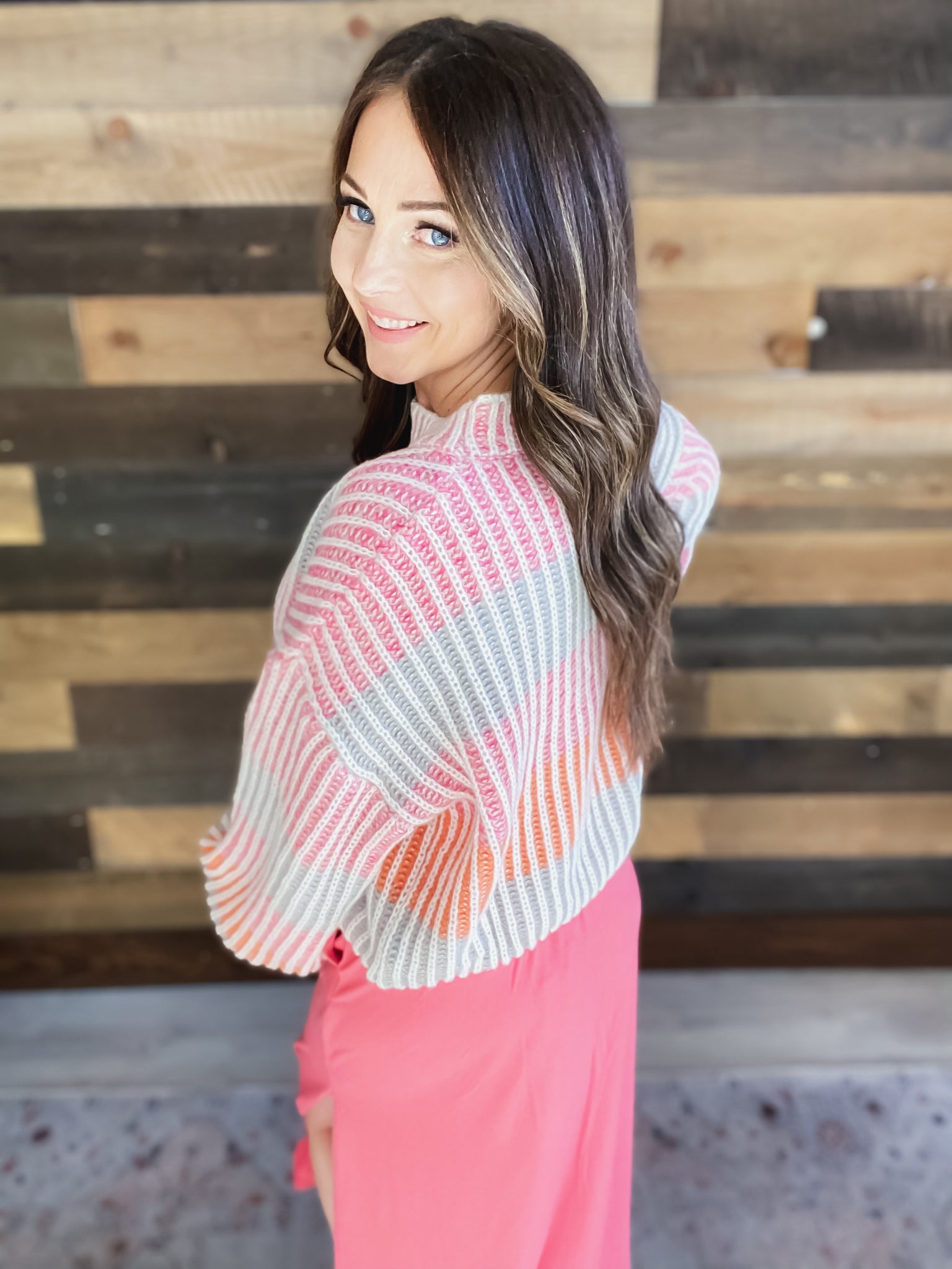 Naomi Colorblock Sweater