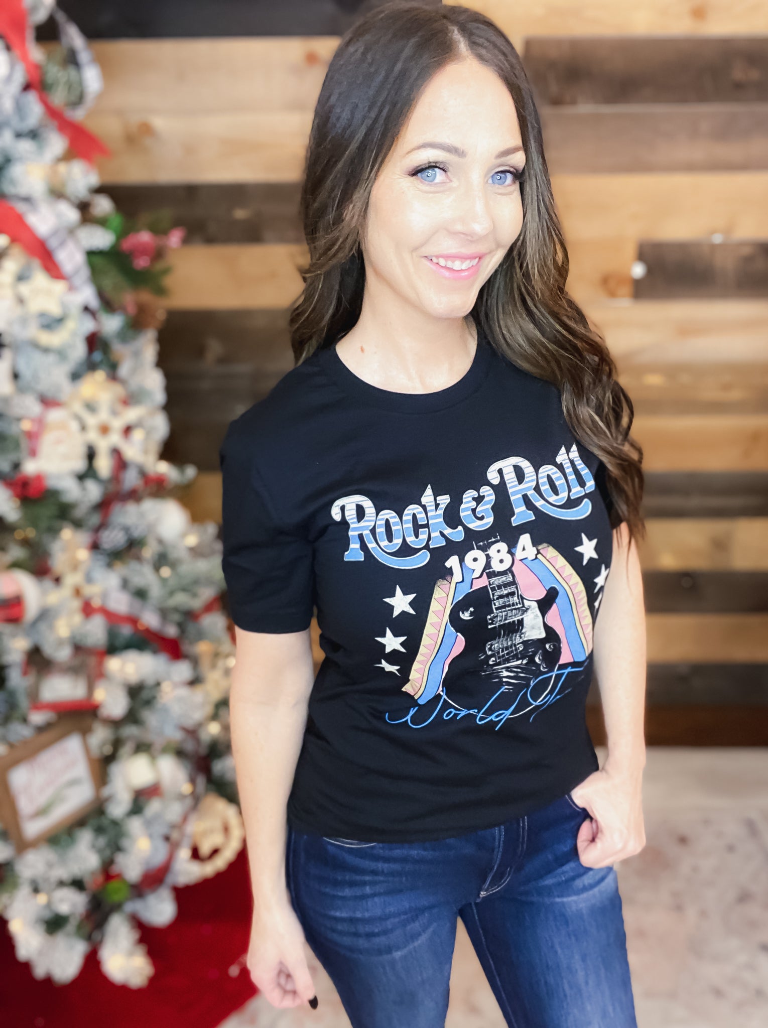 Rock & Roll Star Guitar Graphic Tee