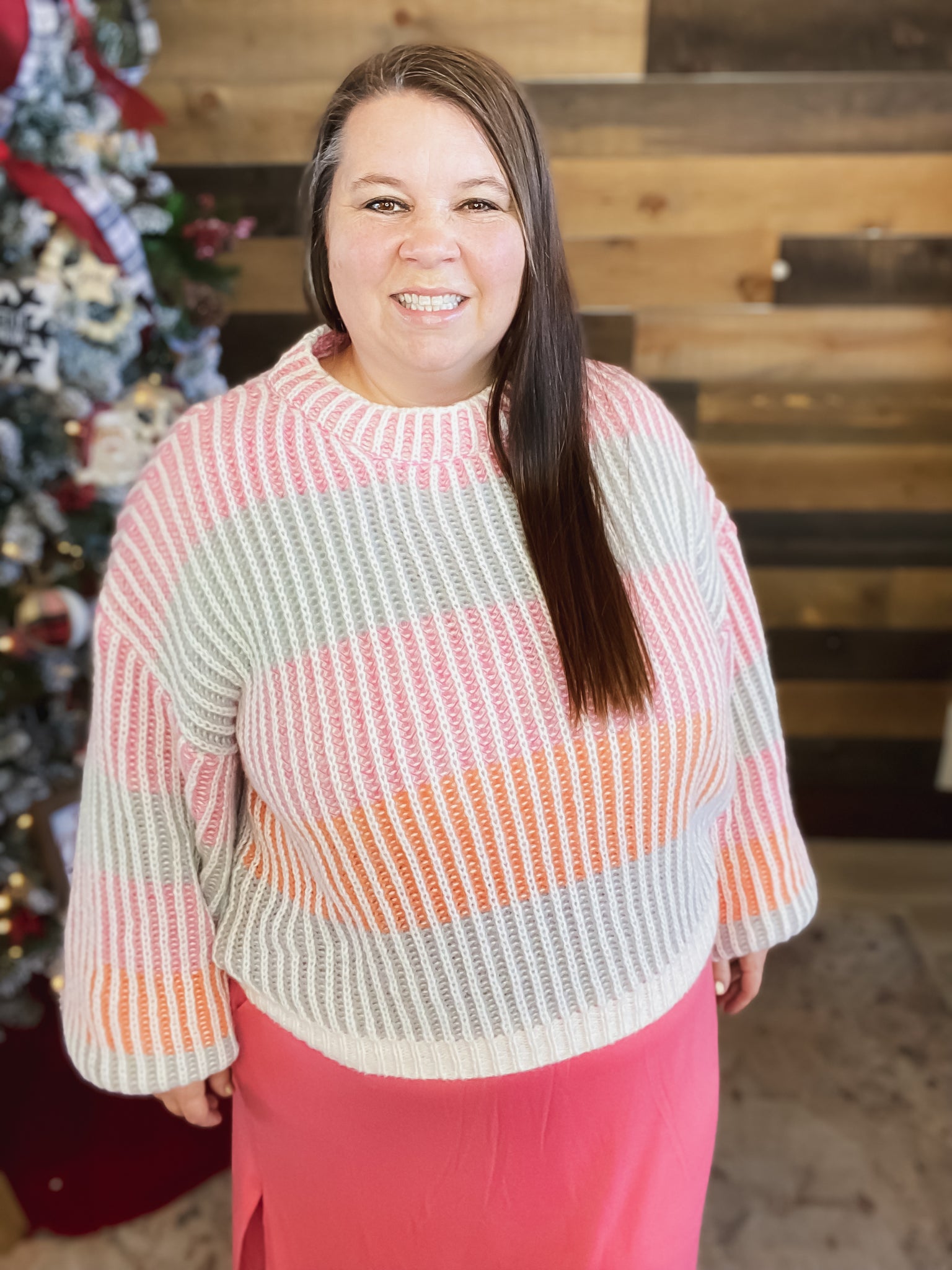 Naomi Colorblock Sweater