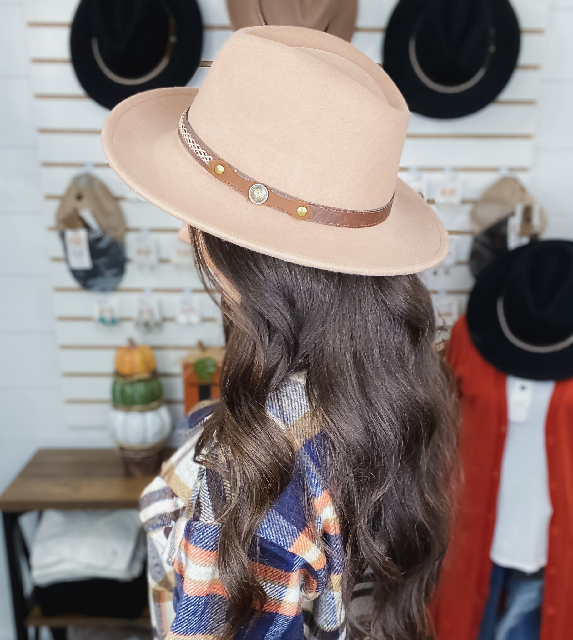 Jacoby Western Inspired Panama Hat in Pecan
