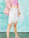 Davis High Rise 90's Boyfriend Bermudas **FINAL SALE** - Sugared Opal